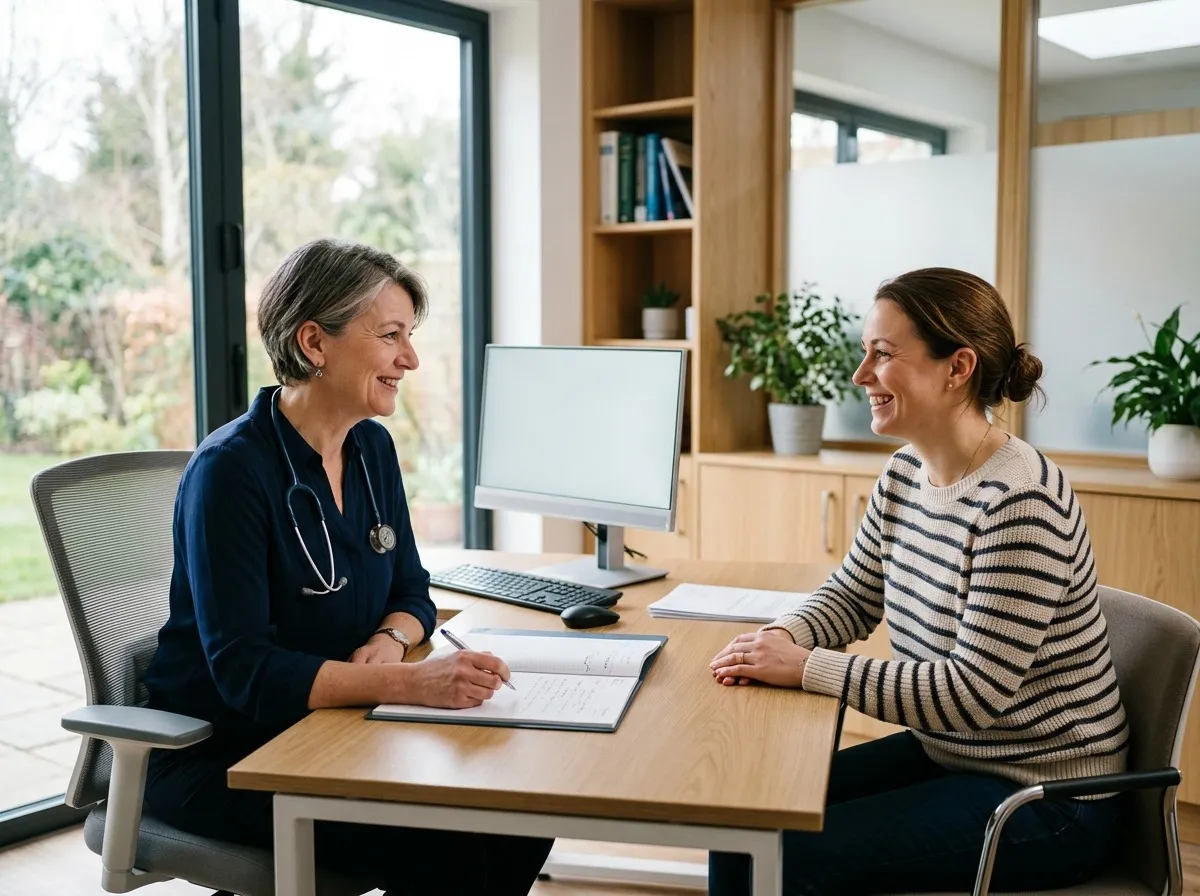 Doctor and Patient Consultation